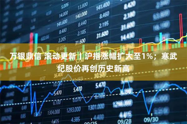 万银鼎信 滚动更新丨沪指涨幅扩大至1%；寒武纪股价再创历史新高