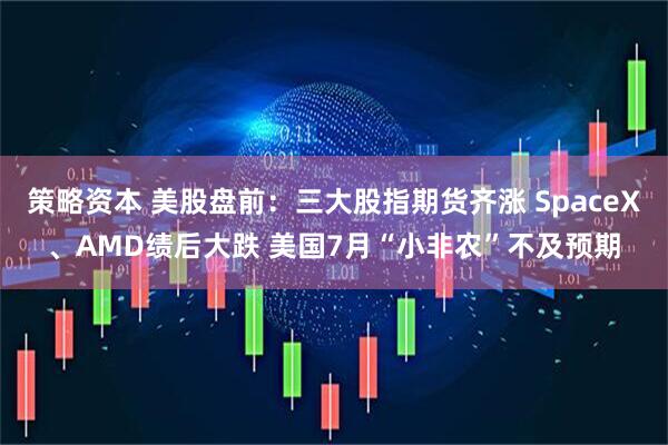 策略资本 美股盘前：三大股指期货齐涨 SpaceX、AMD绩后大跌 美国7月“小非农”不及预期